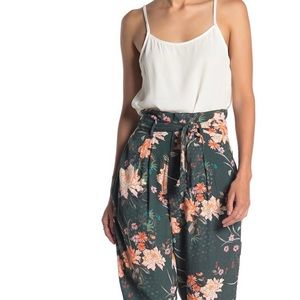 Flynn skye floral green high waisted pants